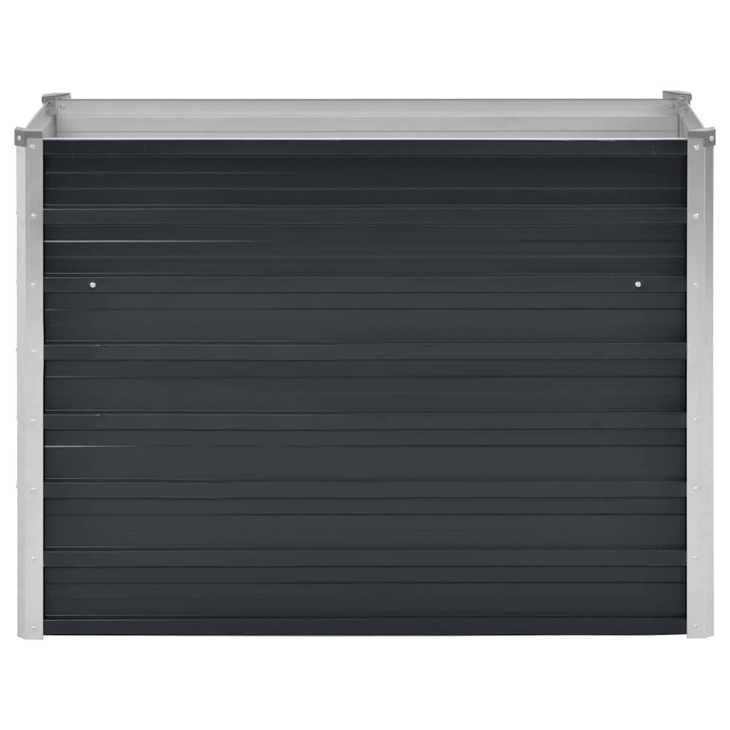 Prolenta Premium - Jardinière acier anthracite 100 x 40 x 77 cm - Prolenta premium p339.3 - Image 4