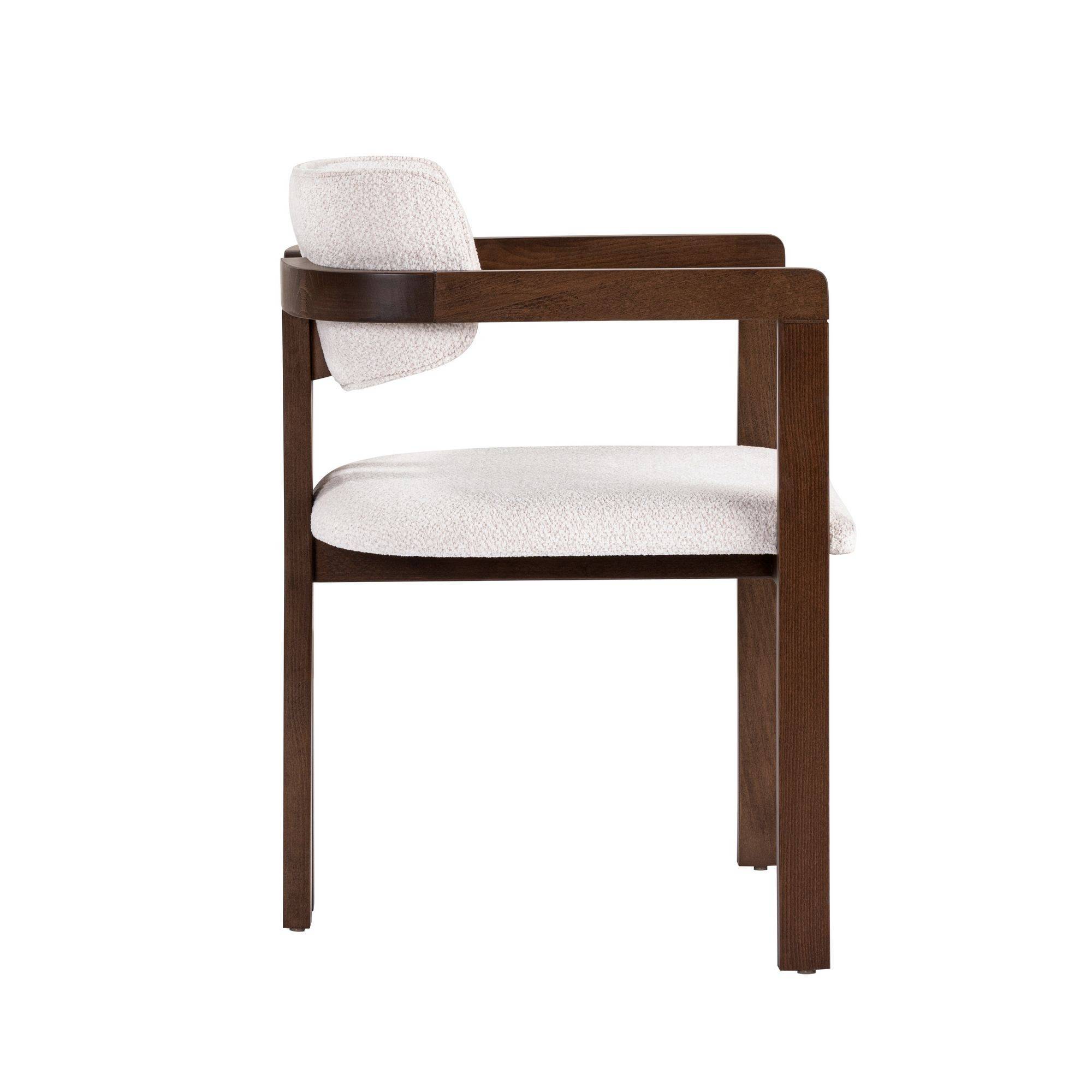 Habitat Et Jardin - Chaise En Bois "toscana" - 54 X 54 X 76 Cm - Blanc -hanah Home - Image 3