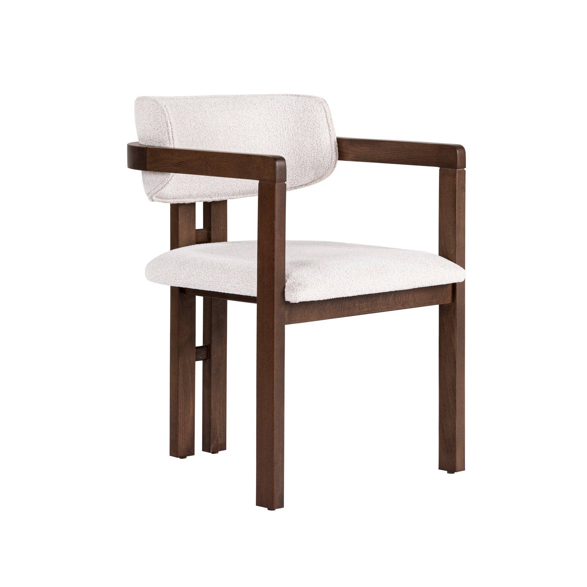 Habitat Et Jardin - Chaise En Bois "toscana" - 54 X 54 X 76 Cm - Blanc -hanah Home - Image 1