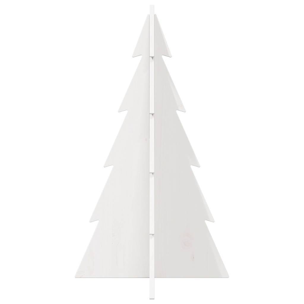 ComfortXL - Sapin de Noël en Bois Pin Massif Décoration Scandinave Intérieur Blanc 80 cm – ComfortXL Outdoor Living - Image 4