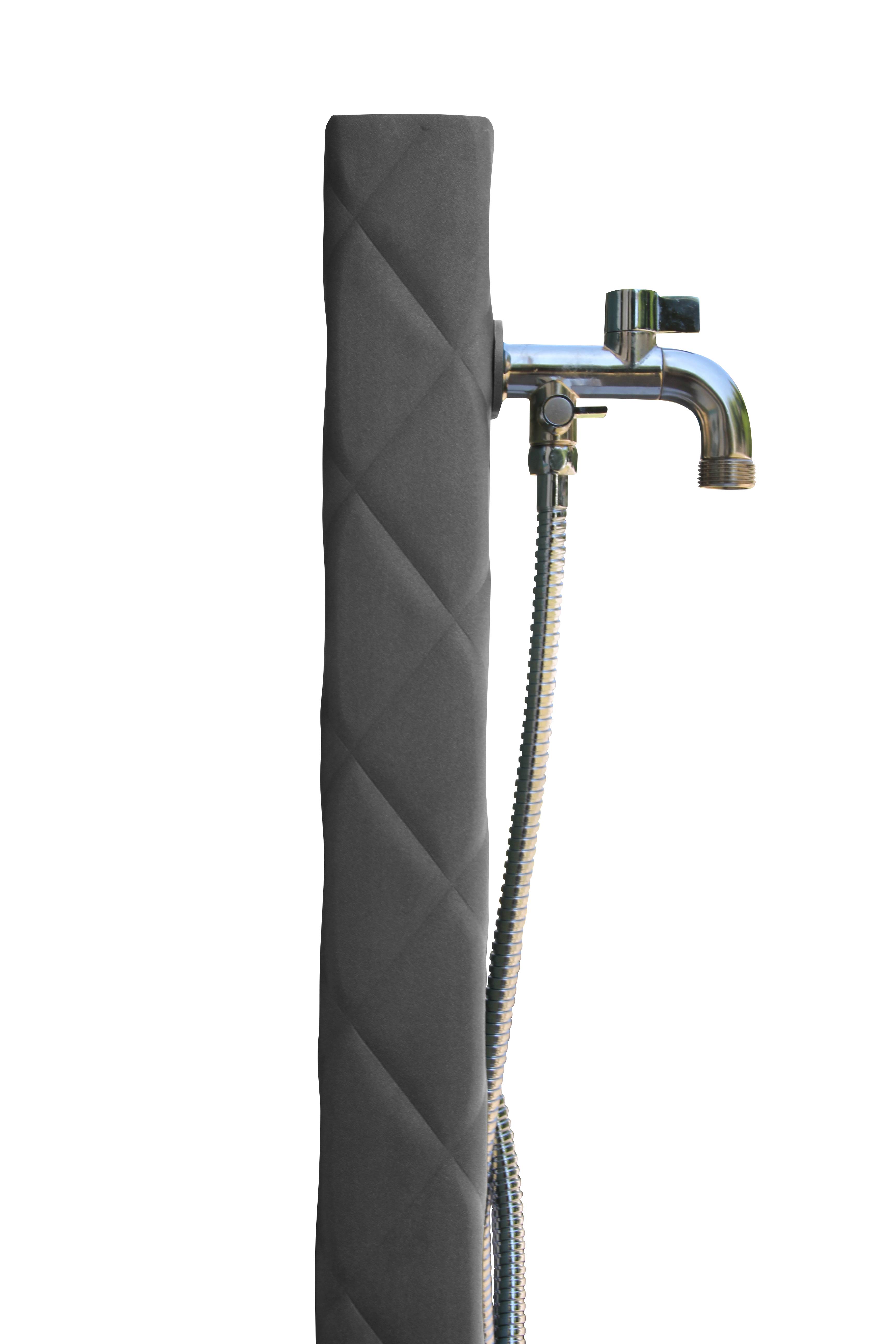 Fontaine borne océane gris 4111 avec douche Dommartin H. 95cm X L. 15cm - Image 3