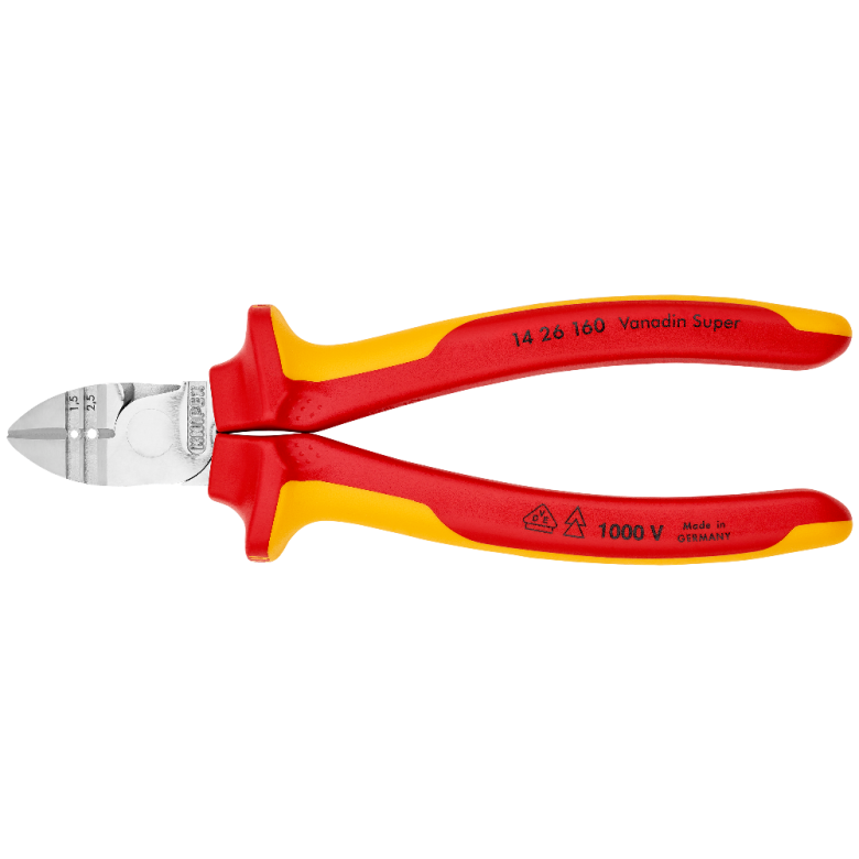 Knipex - Pince à dénuder coupante de côté KNIPEX 14 26 160 - Image 1