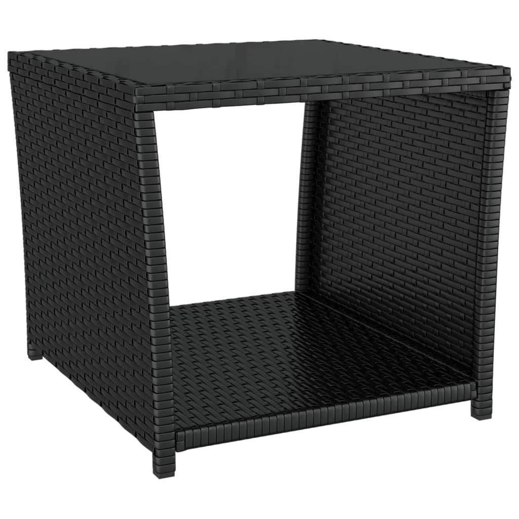 ComfortXL - Salon de Jardin 2 Personnes Résine Tressée Fauteuils Inclinables Table Verre – ComfortXL Outdoor Living - Image 5