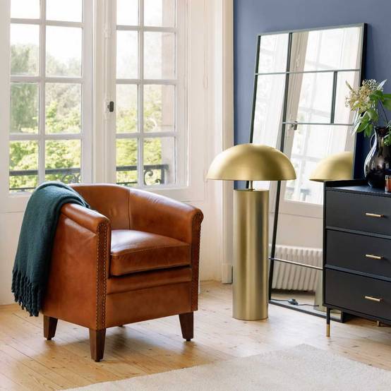Lampadaire Design "Champi" 97cm Or - Image 4
