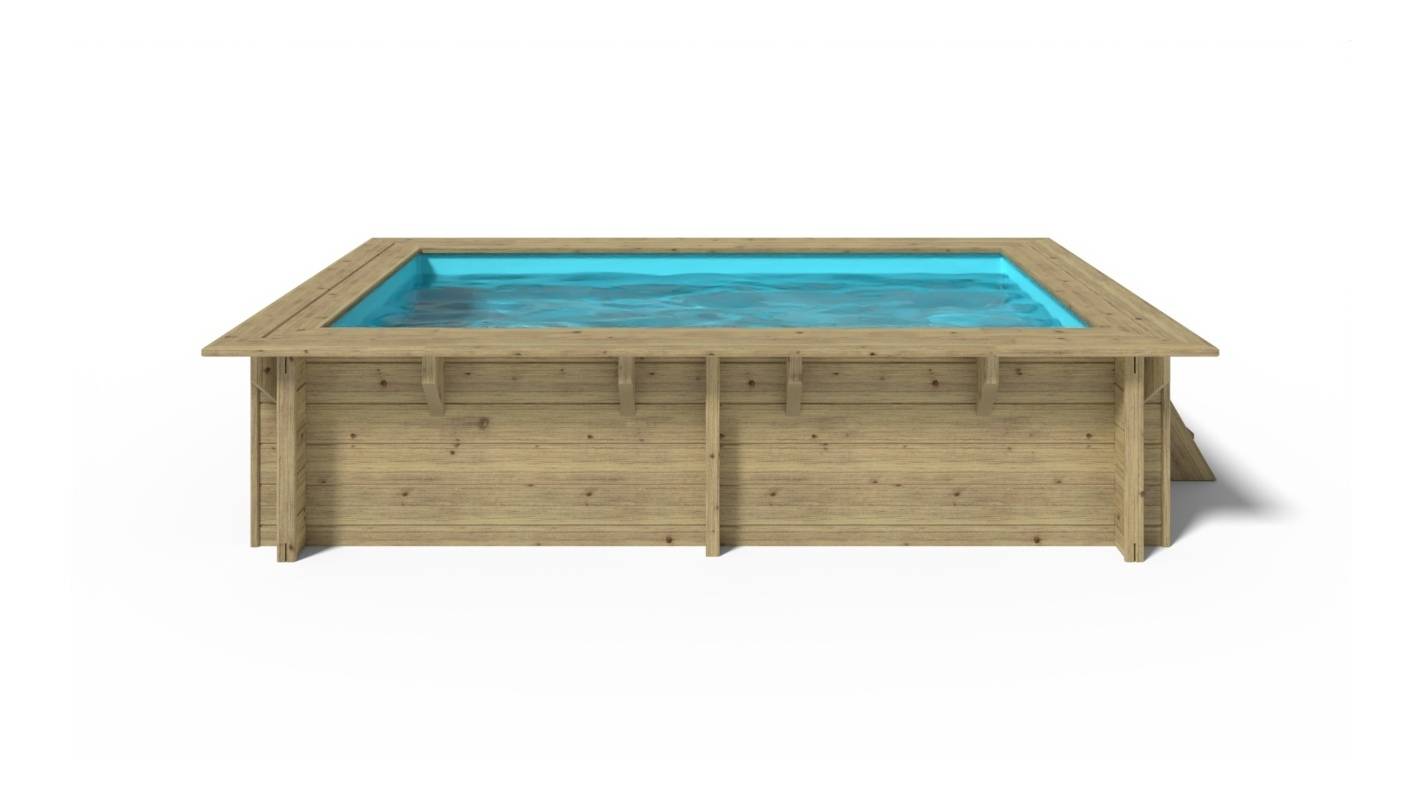 Altanka - Piscine en bois 3,20x2,20 - H.0,70 m - BAS756OSP - Image 9