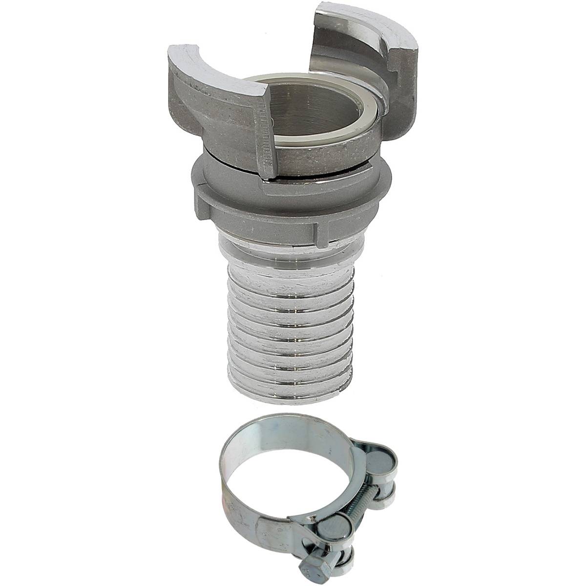 Huggy Tuyaux - Raccord symétrique guillemin, DN 40 x 40 mm, avec collier à tourillon - HUGGY TUYAUX - Image 1