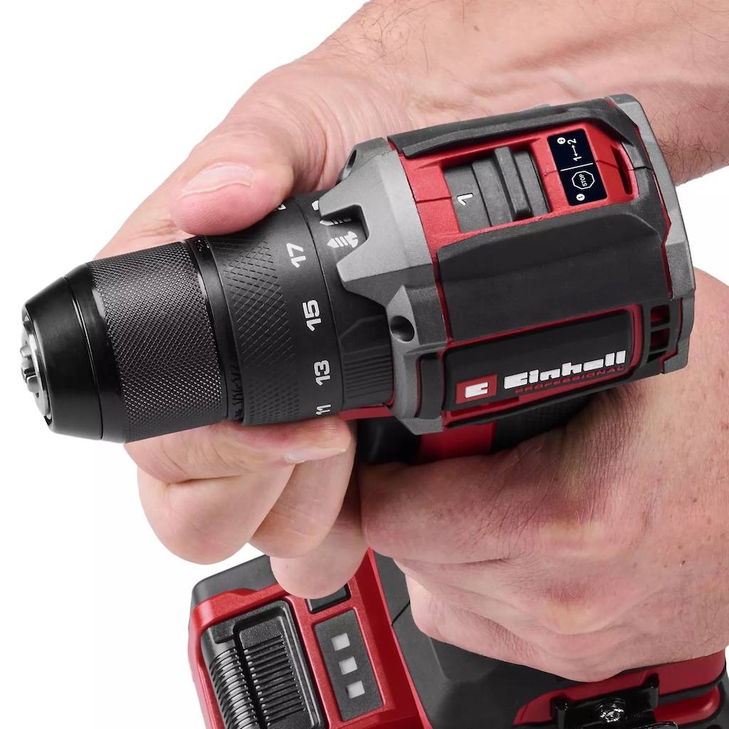 Einhell - Perceuse-visseuse à percussion sans fil - TP-CD 18/50-C Li-i BL-Solo - 50 Nm - Brushless - Power X-Change - Image 5