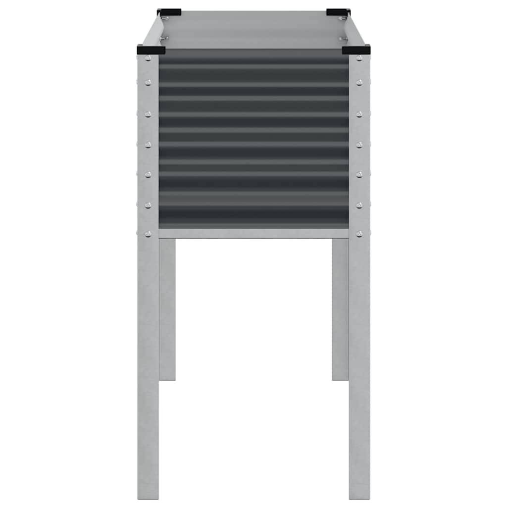 Vidaxl - Jardinière de jardin Anthracite 100x45x90 cm Acier vidaXL 4008972 - Image 6