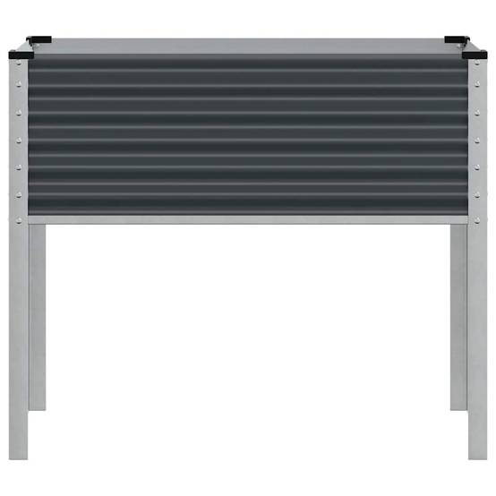 Vidaxl - Jardinière de jardin Anthracite 100x45x90 cm Acier vidaXL 4008972 - Image 5