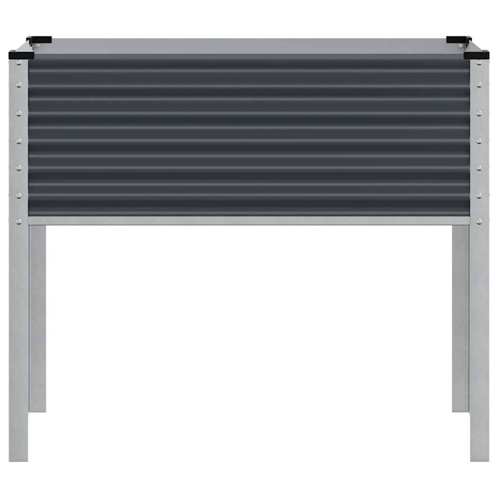 Vidaxl - Jardinière de jardin Anthracite 100x45x90 cm Acier vidaXL 4008972 - Image 5