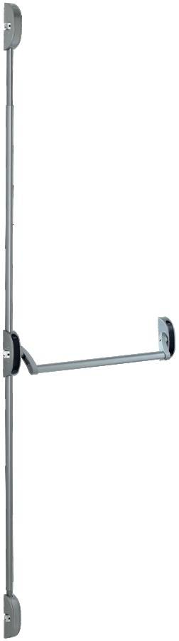 Fermeture antipanique Cross-bar 3 points longueur 1000mm CFPF gris - VACHETTE - 18389000 - Image 1
