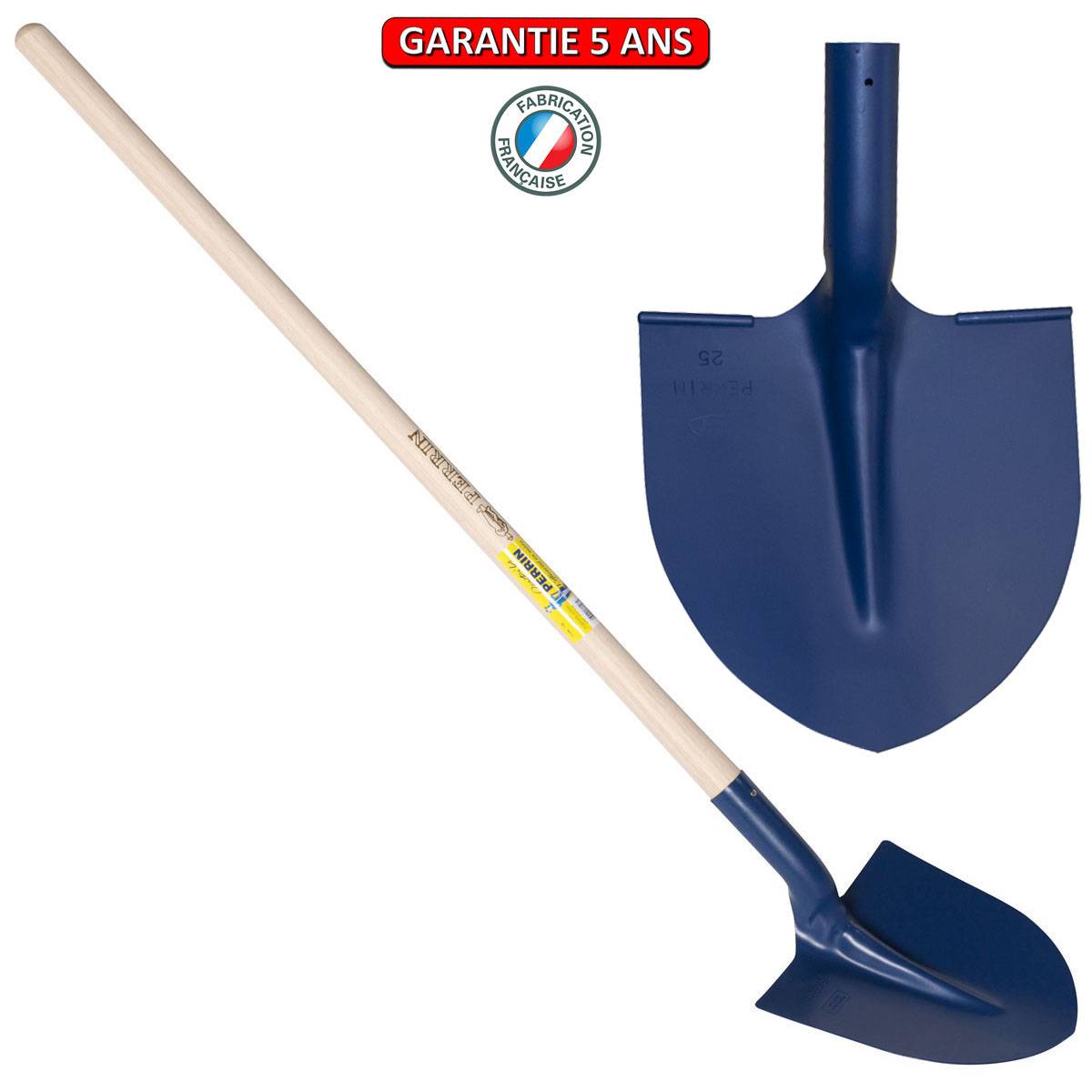 Outils Perrin - Pelle à terre avec rebords soudés - 25 cm Outils Perrin