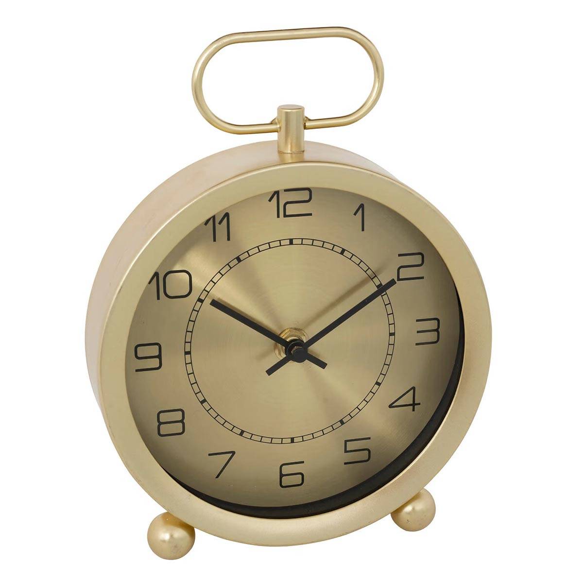 Horloge à Poser à Gousset "Irina" 19cm Doré