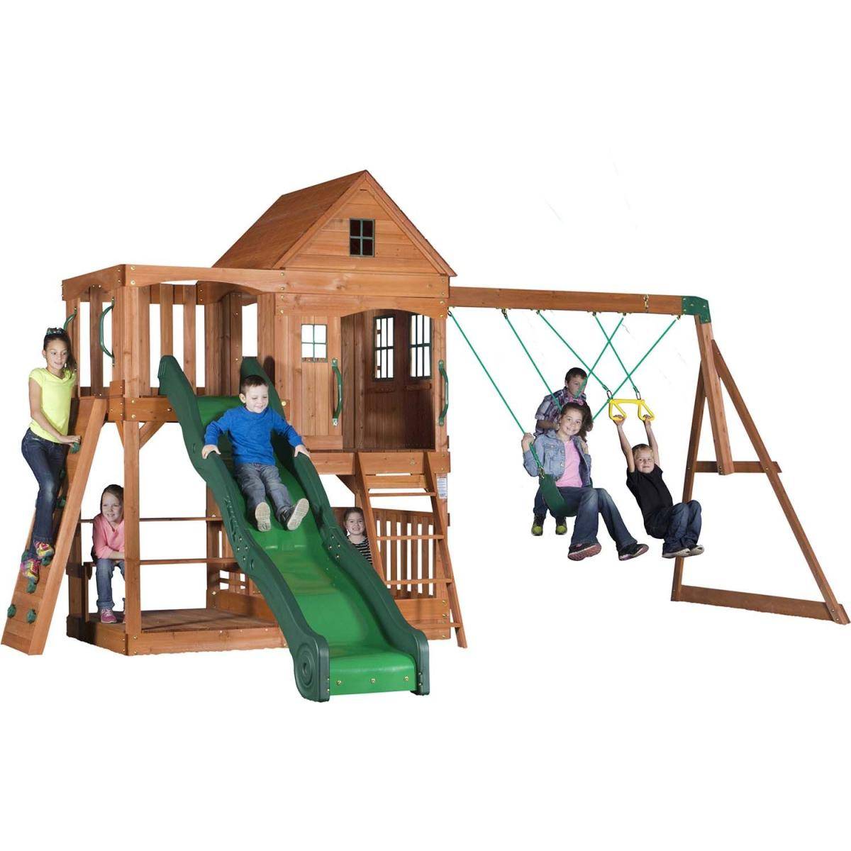 Backyard Discovery - Aire de jeux en bois Pacific View - Image 1