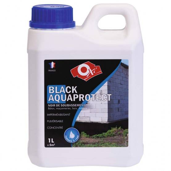 Oxi - Traitement noir de soubassement Black Aquaprotect 1L OXI