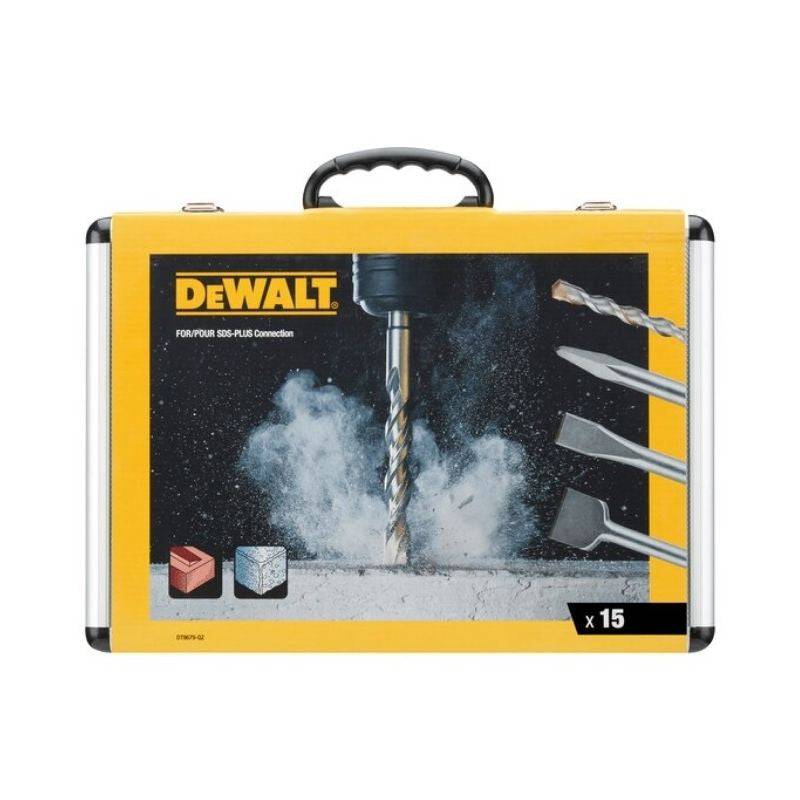 Coffret de 15 forets et burins pour perceuse SDS Plus DEWALT DT9679-QZ Dewalt - Image 2