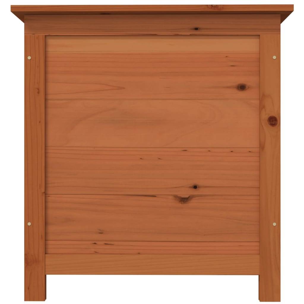 Boîte à coussins d'extérieur marron 50 x 50 x 56 cm sapin massif - Image 2
