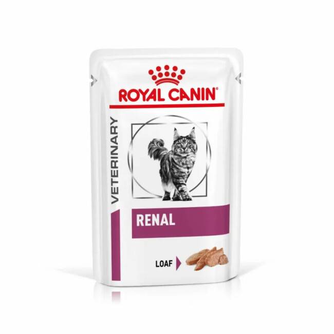 Royal Canin - Royal Canin Veterinary Diet Renal pour chats - Mousse - 12 Sachets 85 g