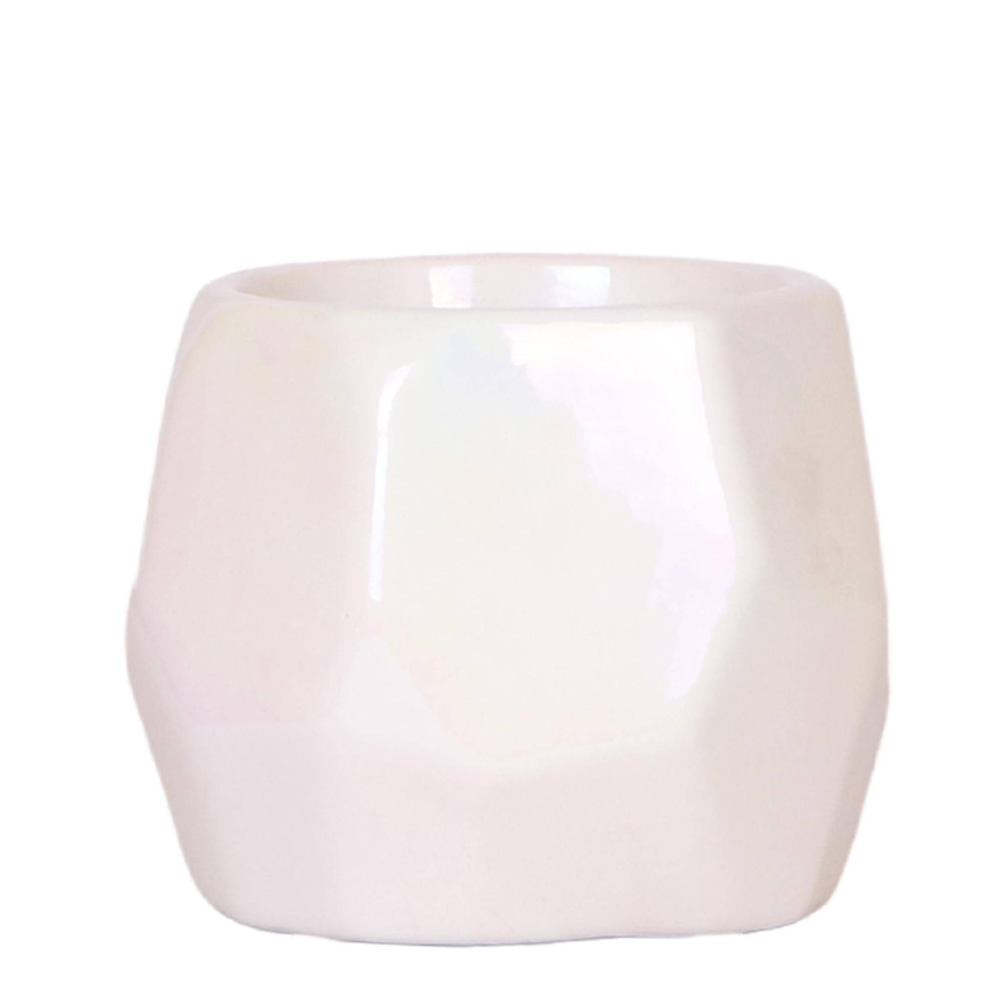 Pot Pearl - Travertin - Brillance Luxueuse- La Green Touch