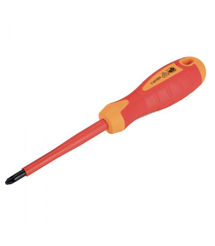 Tournevis isolé pz1x80 mm alyco orange ALYCO 170396 - Image 1