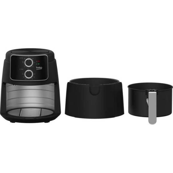 Beko - Friteuse Electrique multifonction sans huile - BEKO - FRL2242B - 1500 W - 3,9 L pour 0,8 kg de frites - Minuteur coupe circuit - Noir - Image 2