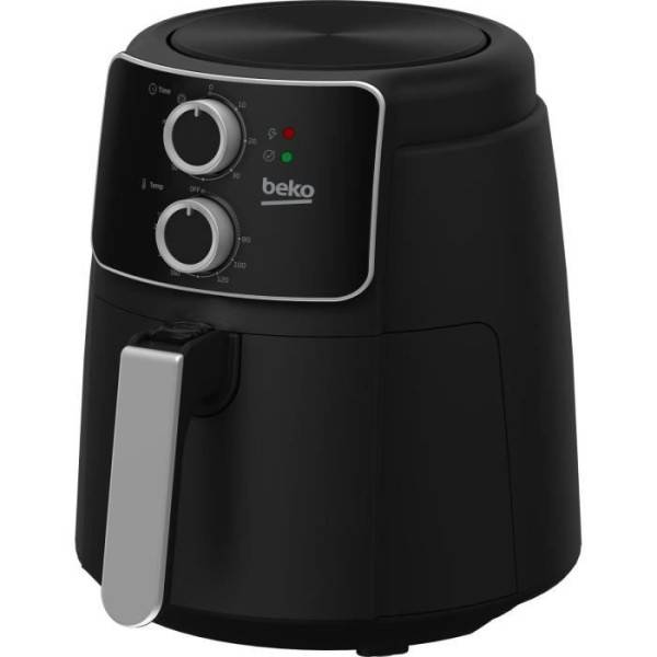 Beko - Friteuse Electrique  multifonction sans huile - BEKO - FRL2242B - 1500 W - 3,9 L pour 0,8 kg de frites - Minuteur coupe circuit - Noir - Image 1
