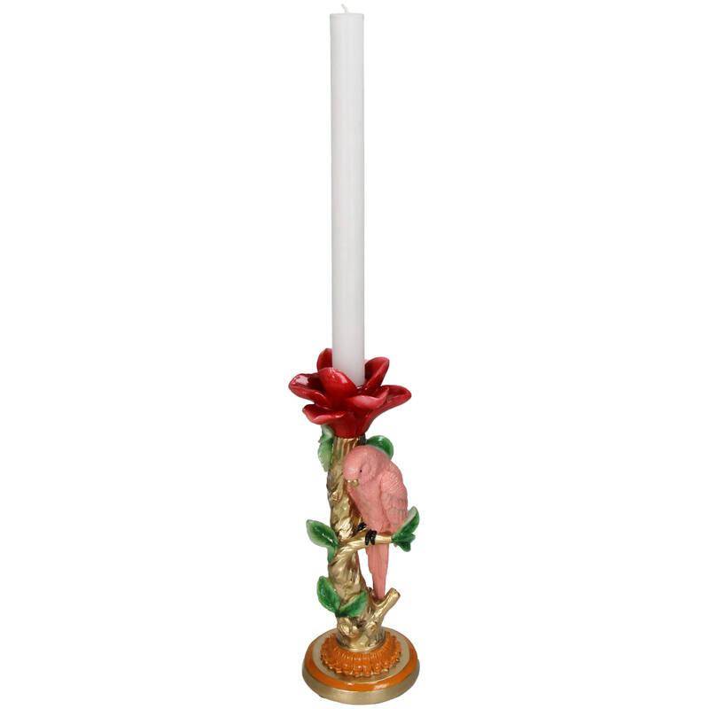 Bougeoir perroquet rose - décoration d'intérieur - Image 2