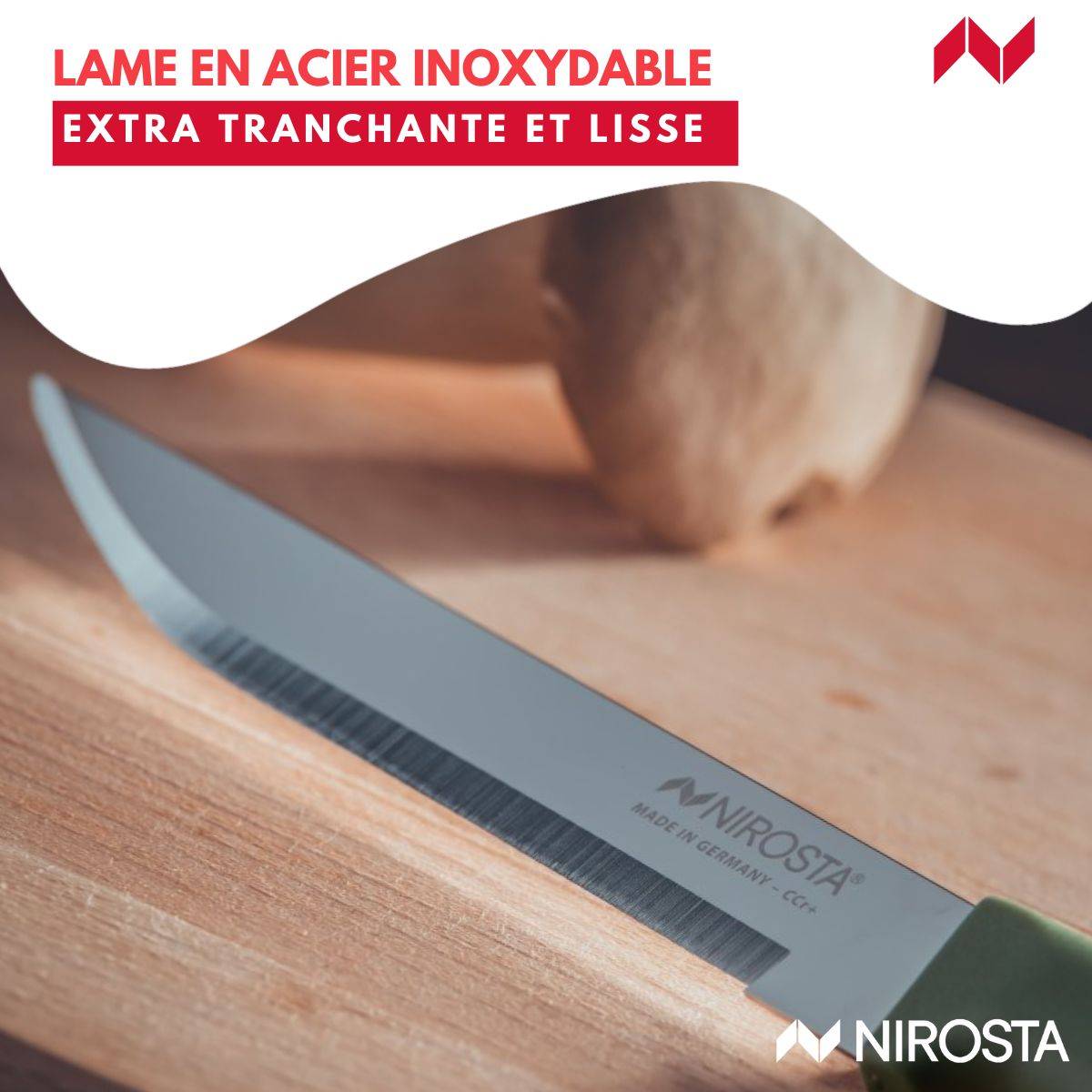 Couteau d’office universel 22,5 cm Nirosta Elemental - Image 5