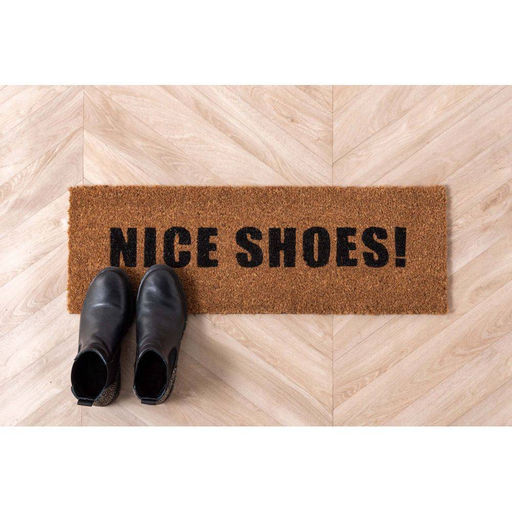 Pt Living - Paillasson en fibres de coco Nice Shoes Noir - Image 3