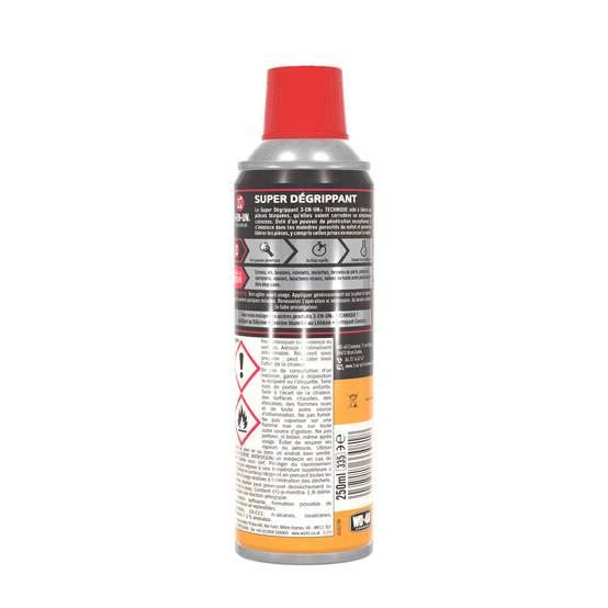 Bombe super dégrippant 3 en 1 aérosol 250ml - Image 3