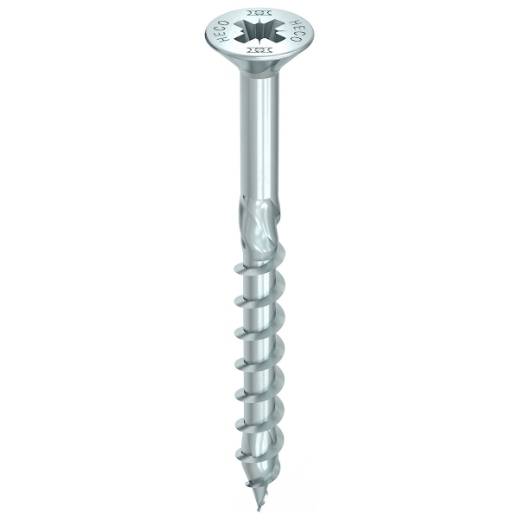 Vis HECO-Topix-Plus Inox - Ø3,5x30mm - Tête Ronde - Filetage Total variable - PZ2 - Boite de 1000 - 60266 - Image 1