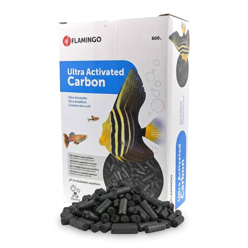 Charbon Actif Ultra-Actif en Pellets 600 g pour Aquarium - Image 1