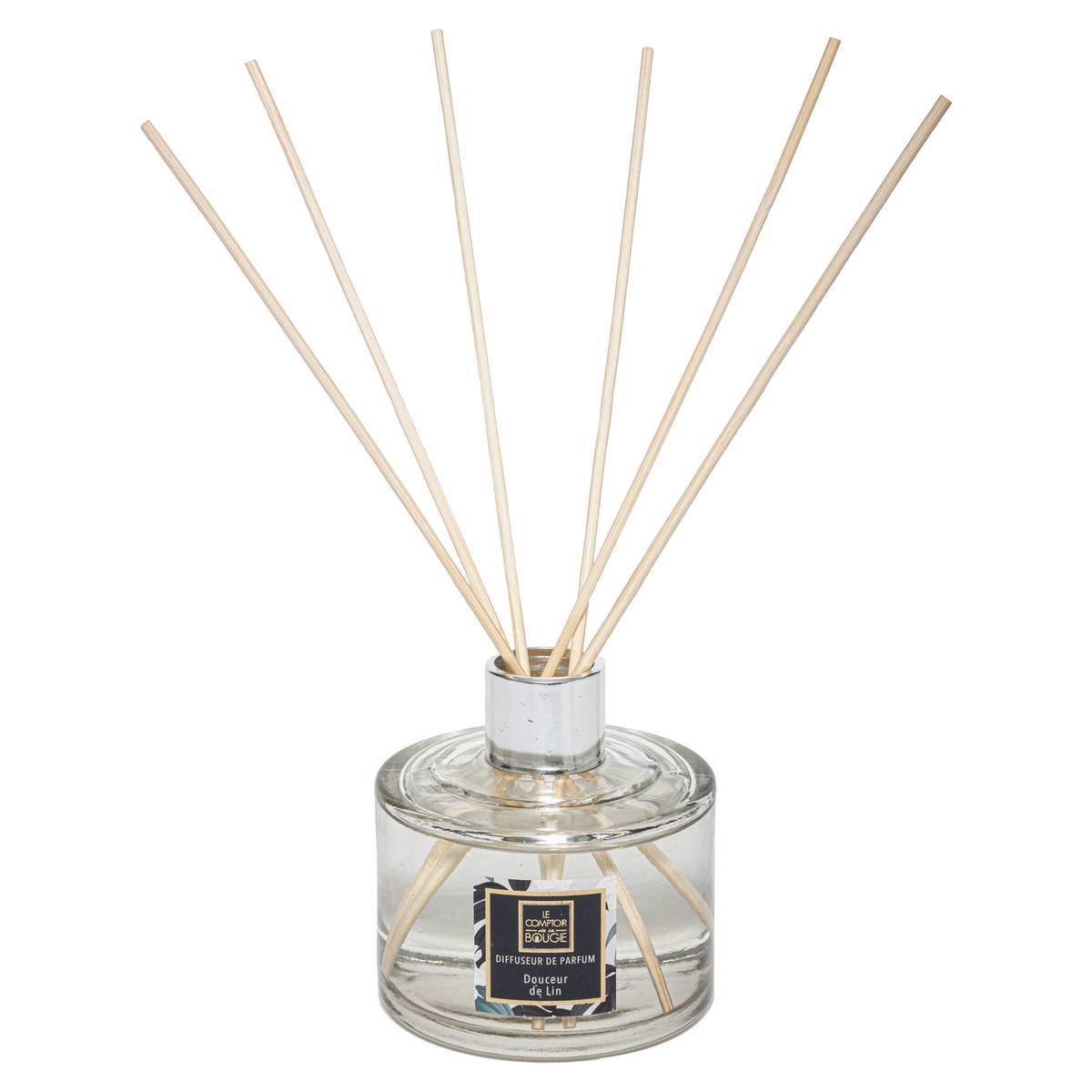 Atmosphera - Diffuseur de parfum Neda 200ml douceur de lin - Atmosphera Créateur d'intérieur - Image 1