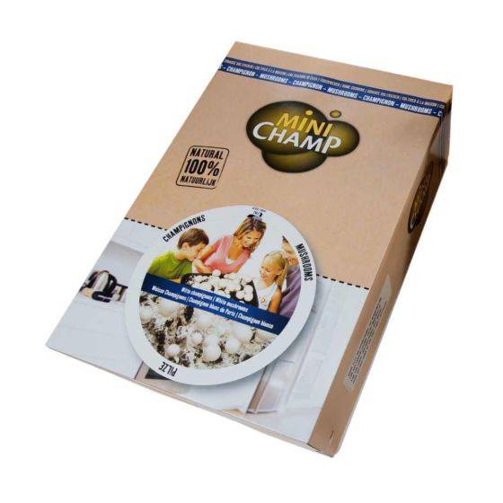 mini champ - Kit culture champignons de Paris Blanc Minichamp 7.5 litres