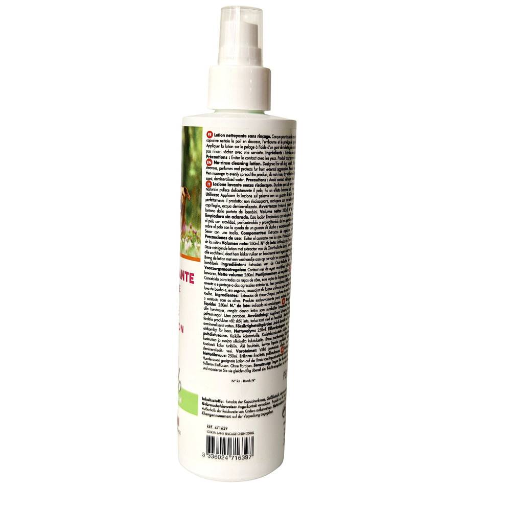 Zolux - Lotion nettoyante Sans Rinçage 250 ml pour chien - Image 4