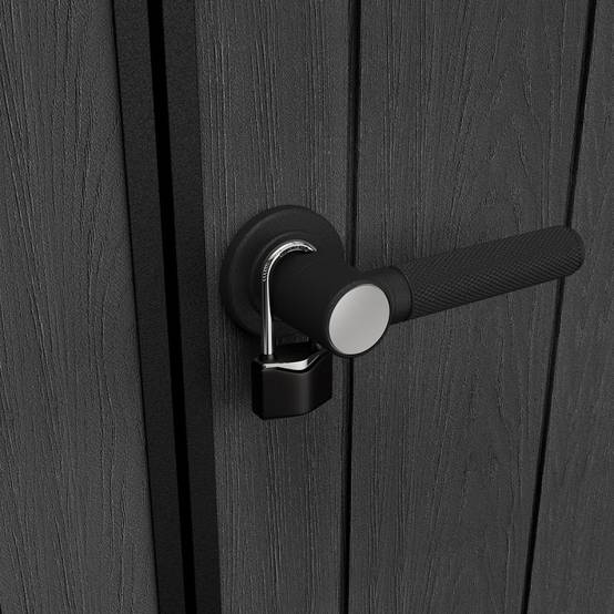Keter - Abri de jardin Newton Plus 1175 - 7,2 m² - Gris Aspect bois - KETER - Image 5
