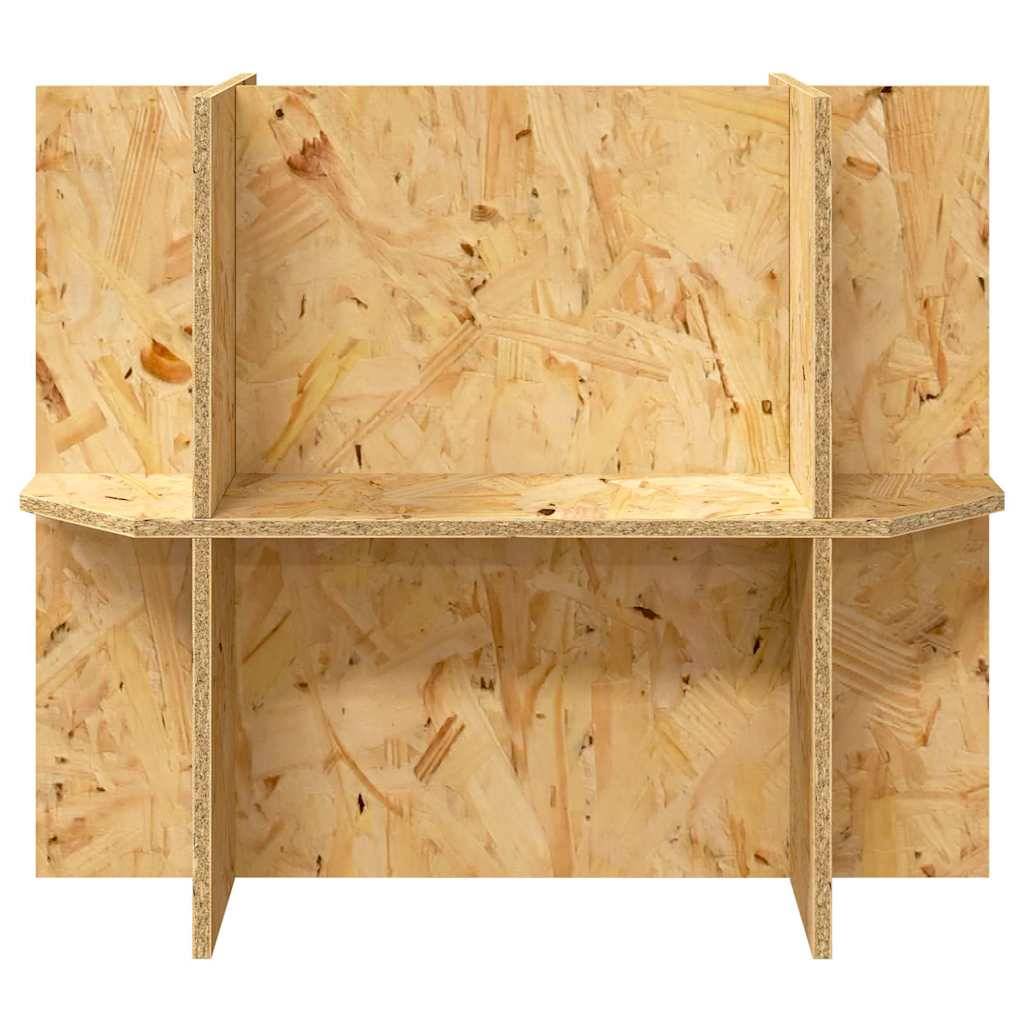 Vidaxl - Base de Terrarium avec étagère Marron 60 x 30 x 50 cm OSB vidaXL 876741 - Image 6