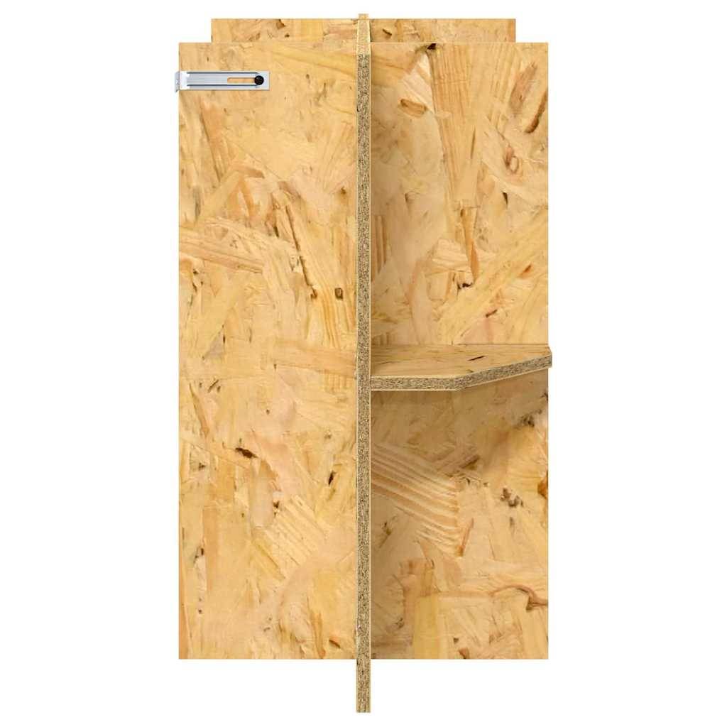 Vidaxl - Base de Terrarium avec étagère Marron 60 x 30 x 50 cm OSB vidaXL 876741 - Image 7