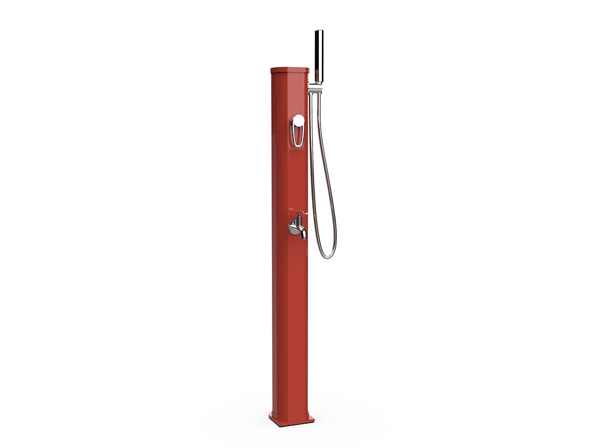 Formidra - FORMIDRA - Douche solaire 20 L Jolly Go Terracotta - Formidra 16x18x120cm - Image 4