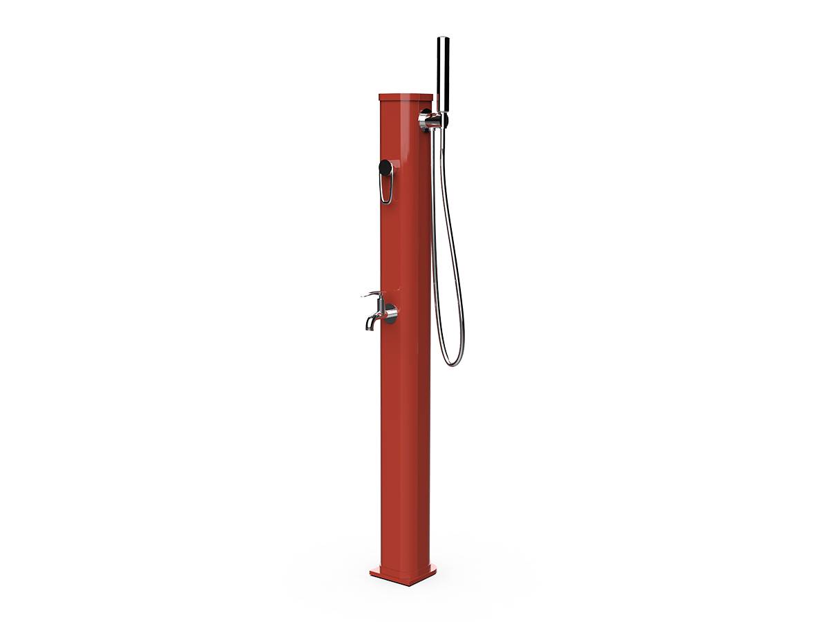 Formidra - FORMIDRA - Douche solaire 20 L Jolly Go Terracotta - Formidra 16x18x120cm - Image 6