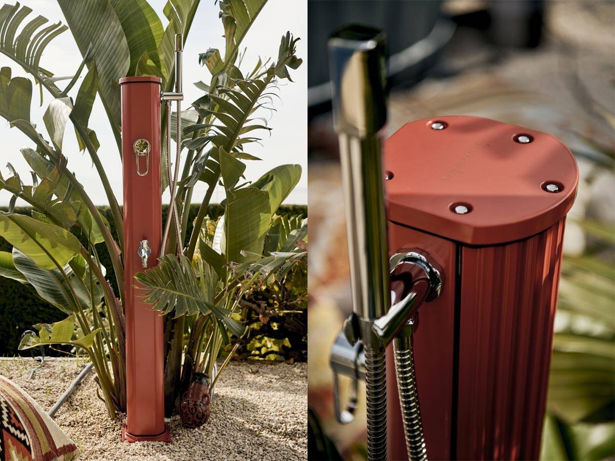Formidra - FORMIDRA - Douche solaire 20 L Jolly Go Terracotta - Formidra 16x18x120cm - Image 3