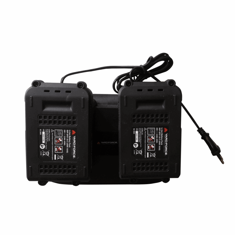 Yard Force - Aspirateur, souffleur, broyeur sans fil 40V 3 en 1 avec batterie lithium ion et chargeur Yard Force LB C20 - Image 6