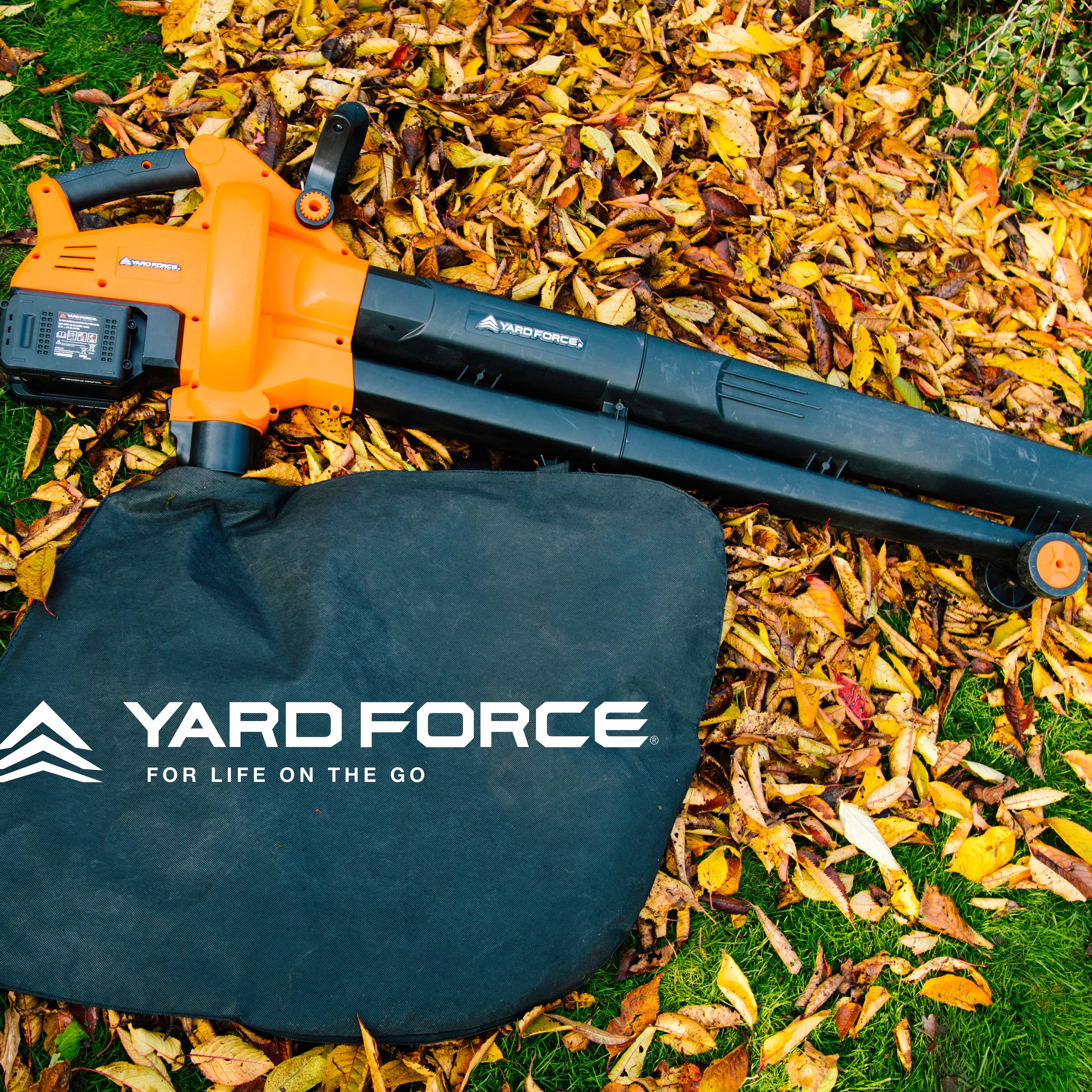 Yard Force - Aspirateur, souffleur, broyeur sans fil 40V 3 en 1 avec batterie lithium ion et chargeur Yard Force LB C20 - Image 5