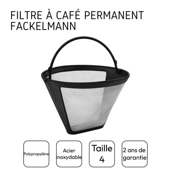 Filtre à café réemployable GR4 Fackelmann - Image 4
