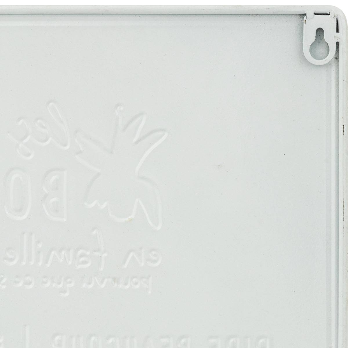Atmosphera - Déco murale "Citation" noir et blanc 38x58cm - Atmosphera Créateur d'intérieur - Image 3
