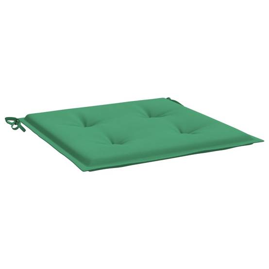 Coussins de chaise jardin tissu oxford vert 50 x 50 x 4 cm - PANGIVO - Image 5