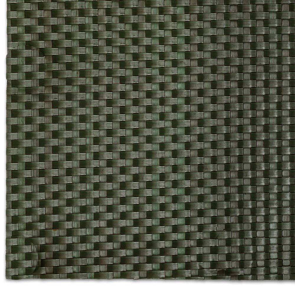 Rattan Art - Brise-vue en résine tressée pour balcon et clôture coloris vert 0.9 x 5 m - Image 3