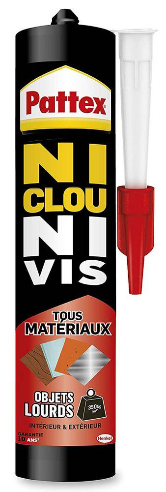 Pattex - COLLE NCNV TS MAT OBJETS LOURD 460G