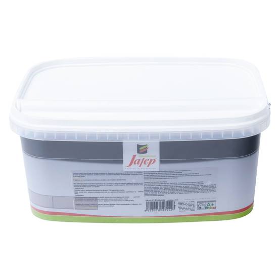 Peinture mur et plafond acrylique mat gris béton 2,5L Jafep - Image 4