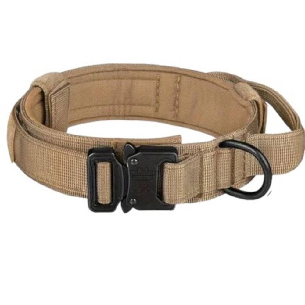 Collier tactique Sable S pour chien, FranceCroquettes - Image 1